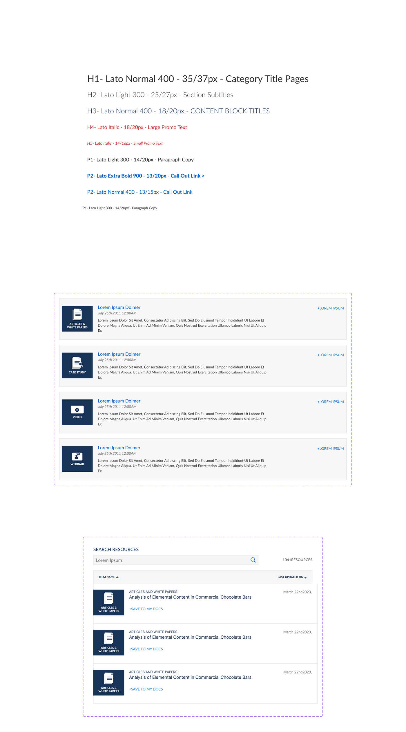 Atomic Design System Breakdown