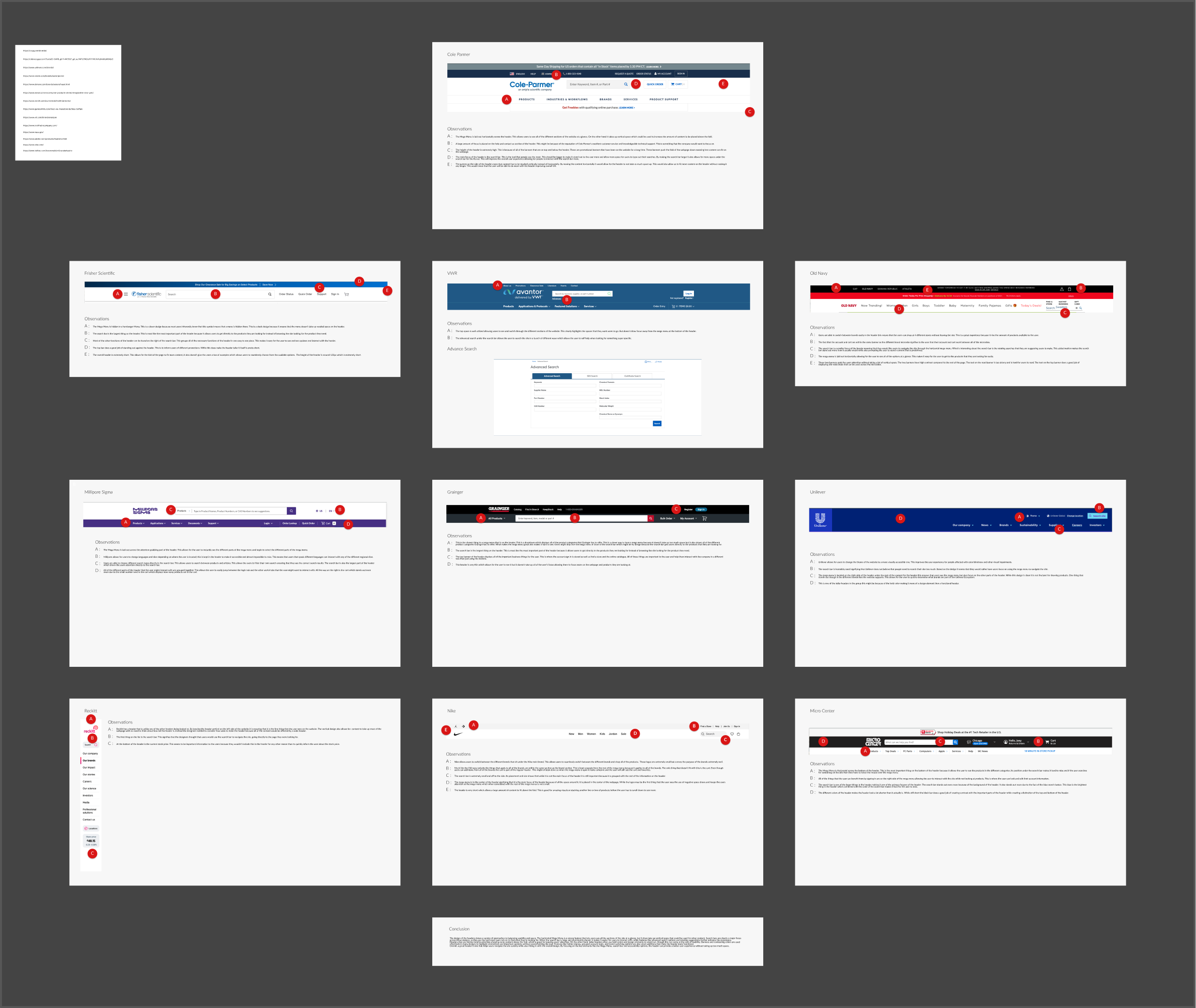 Header Research Competitve Analysis
